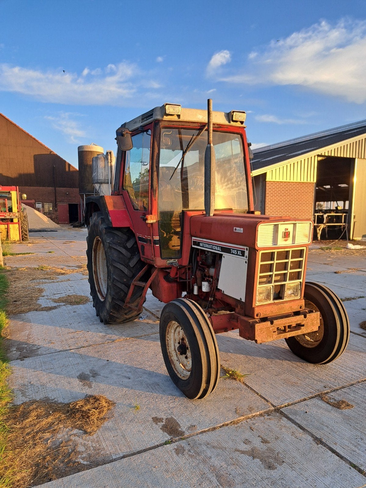 goedwerkende international 745xl, Ophalen of Verzenden, Gebruikt, Tot 80 Pk, Case IH