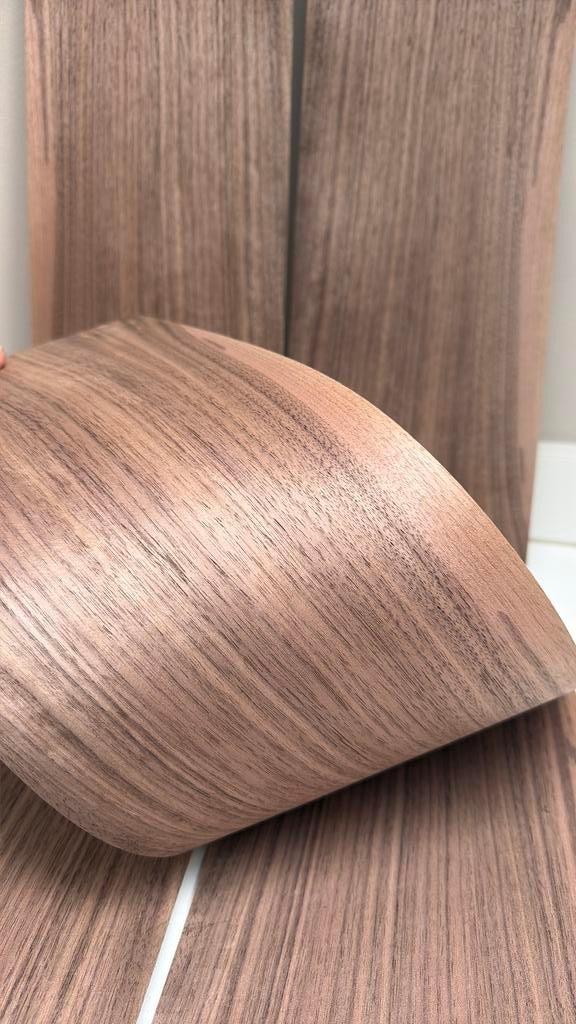 Notenhout fineer 46x17cm 22 vellen €5, Verzenden, Almelo, Nieuw, Fineer