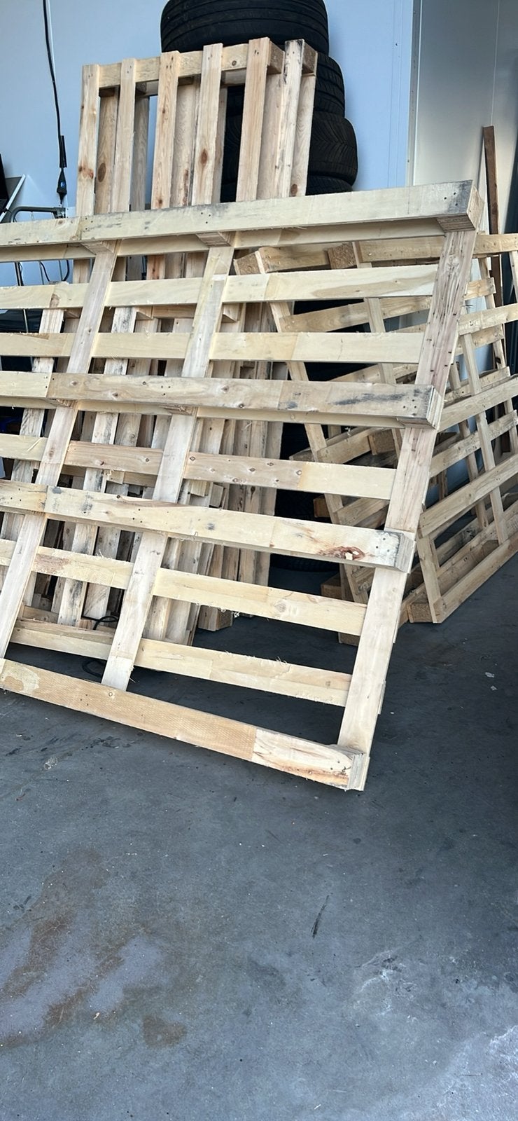 Gratis Brandhout pallets, Ophalen, Zo goed als nieuw, Pallet, Minder dan 200 cm