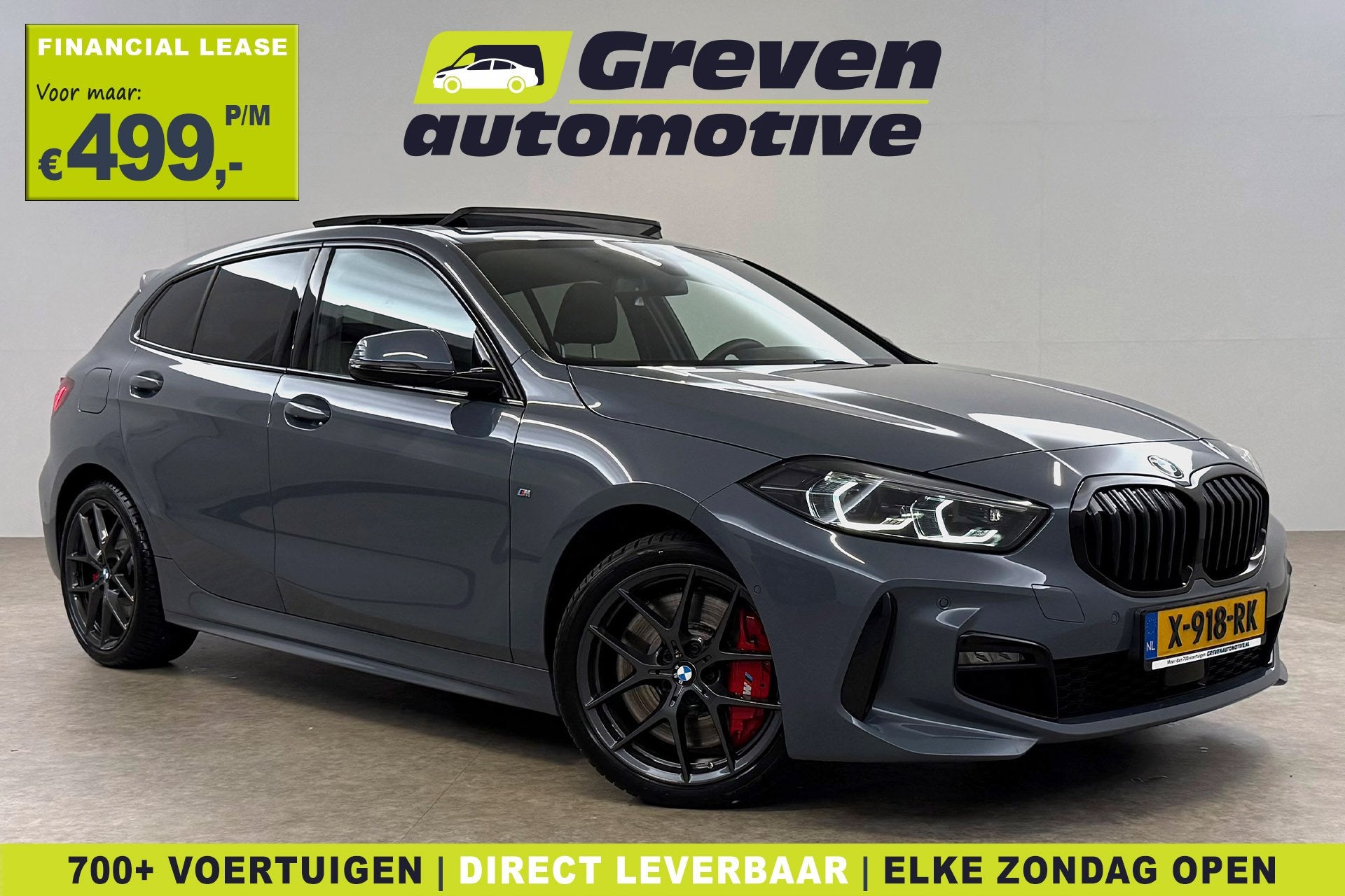 BMW 1-serie 118i M-Sport | Pano | Virtual | H/K | Sfeer | Ca, Auto's, 136 pk, Gebruikt, Origineel Nederlands, 3 cilinders