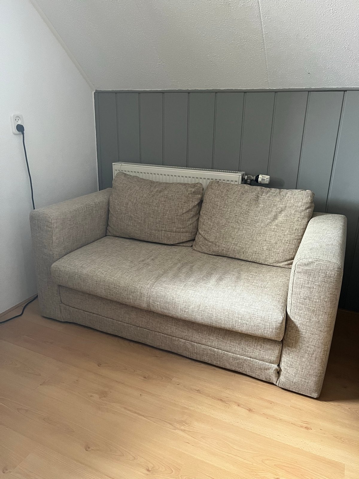 Compacte slaapbank, Ophalen, Gebruikt, Tweepersoons, Minder dan 150 cm