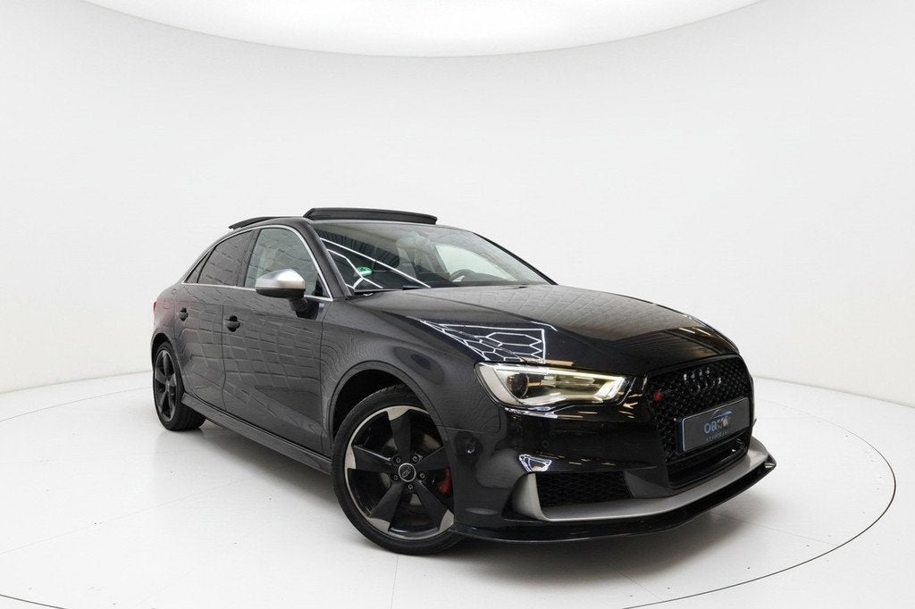 Audi A3 Limousine 1.4 TFSI CoD LIMO PANO RS LOOK UITLATEN, Auto's, Stof, Gebruikt, Zwart, Origineel Nederlands