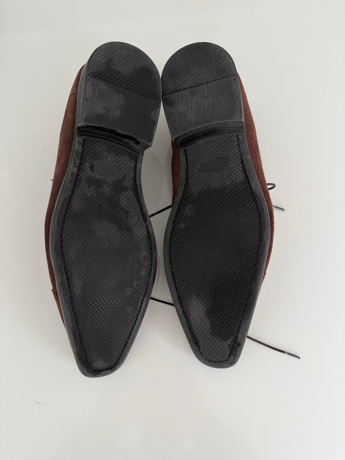 Giuseppe Maurizio suède veterschoenen - Maat 44, Ophalen of Verzenden, Gedragen, Bruin, Veterschoenen