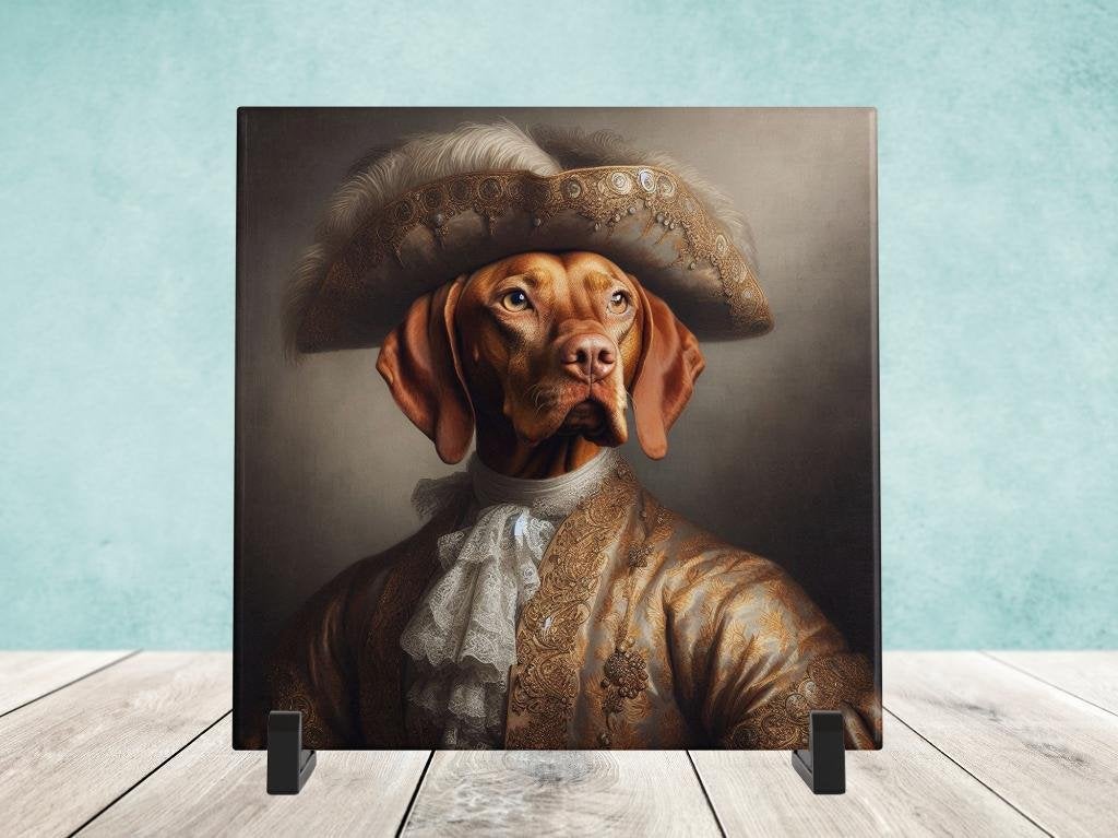 Barok Stijl - Vizsla tegel, Verzenden, Nieuw
