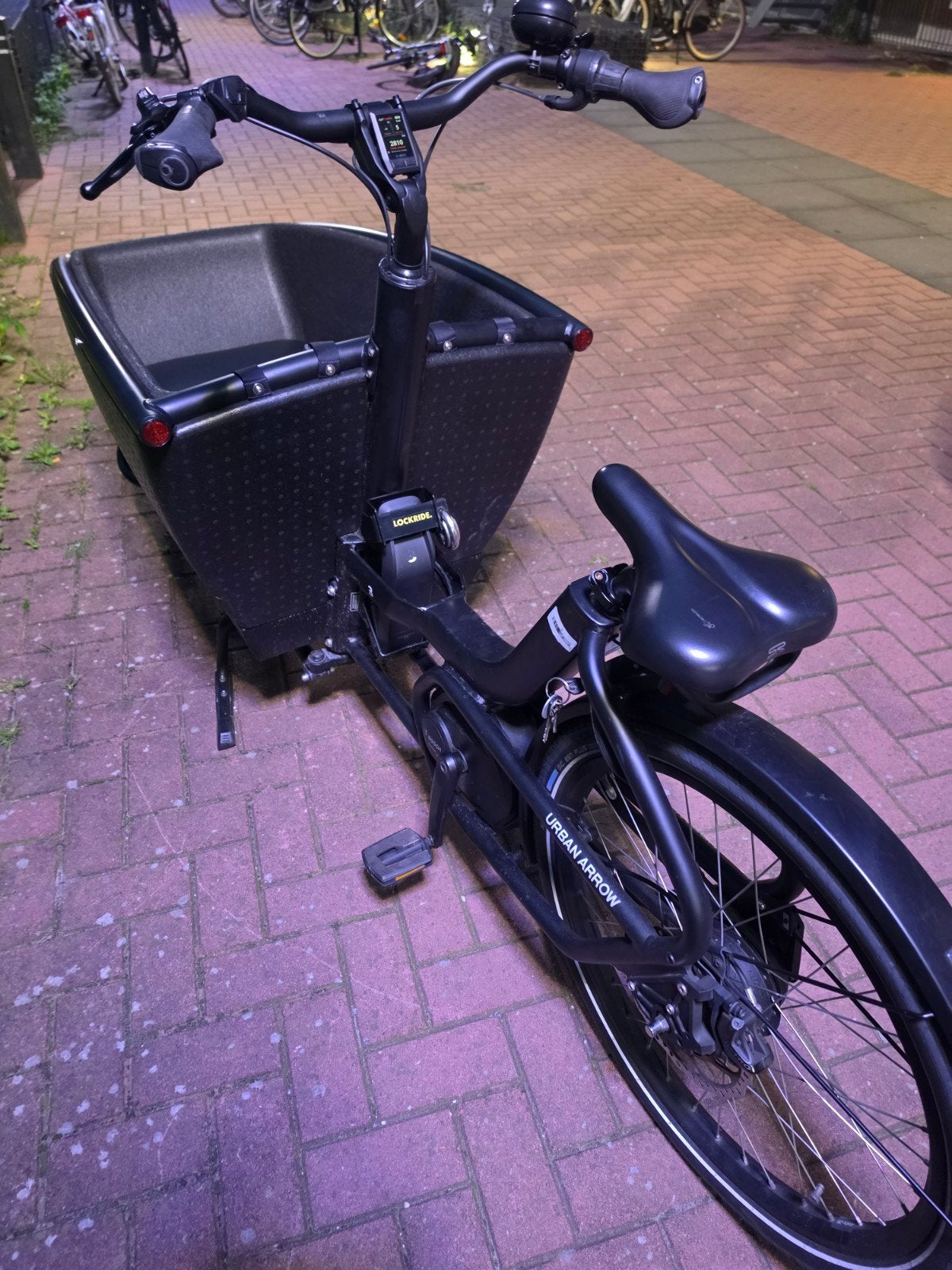 🚲 Urban Arrow Bakfiets – 1.800 km – Zeer nette staa, Elektrisch, Ophalen of Verzenden, Zo goed als nieuw, 2 kinderen