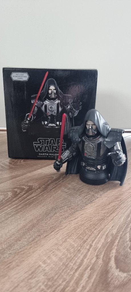 Star Wars Darth Malgus Buste Gentle Giant, Verzamelen, Ophalen of Verzenden, Zo goed als nieuw, Beeldje of Buste