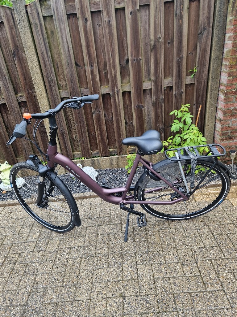 Damesfiets, Fietsen en Brommers, Fietsen | Dames | Damesfietsen, Zo goed als nieuw, Batavus, Versnellingen, 50 tot 53 cm, Schijfrem