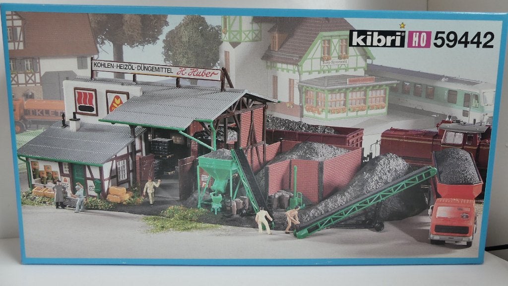 Bouwdoos H0: Kibri kolenhandel ovp 59442, Hobby en Vrije tijd, Modeltreinen | H0, Overige merken, Brug, Tunnel of Gebouw, Nieuw
