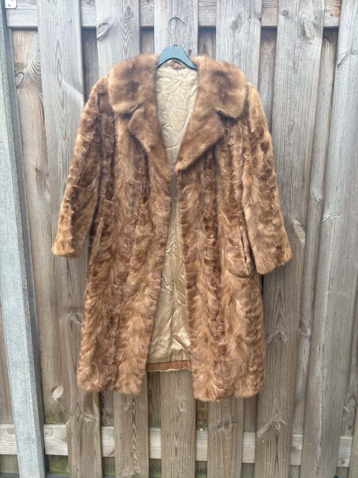 Damesbontjas, vintage, Kleding | Dames, Jassen | Winter, Ophalen of Verzenden, Gedragen, Maat 36 (S), Bruin