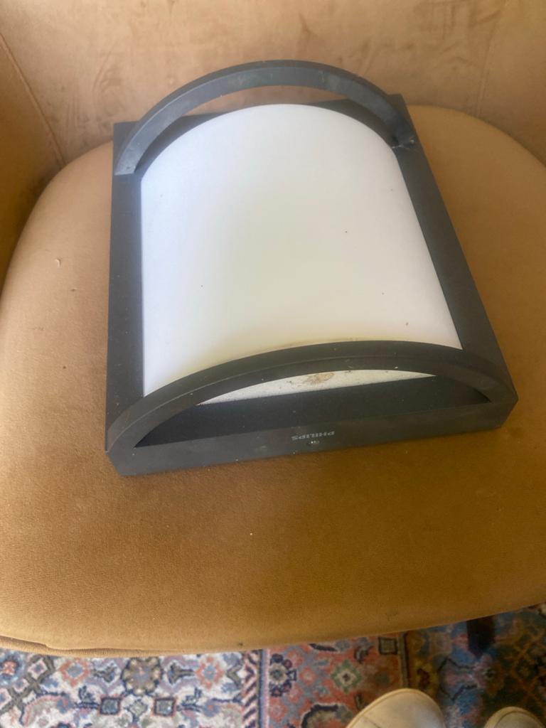 Philips buitenlamp met bewegingssensor, Ophalen of Verzenden, Gebruikt