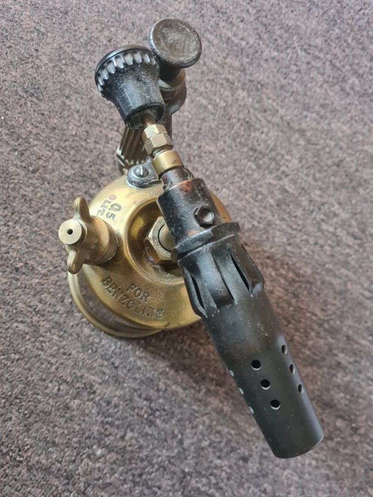 benzine verfafbrander, Antiek en Kunst, Ophalen of Verzenden