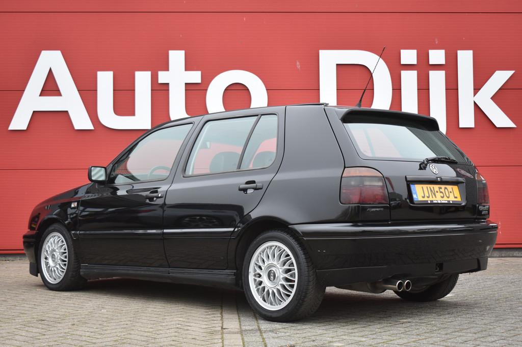 Volkswagen Golf 2.9 VR6 Syncro Leder | Airco | Cruise | Spor, Zwart, 190 pk, Volkswagen, Zwart