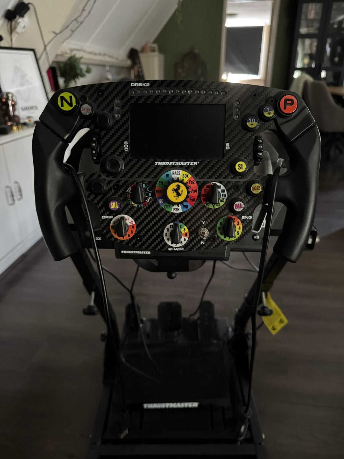 Thrustmaster sim race, Ophalen, Gebruikt, Stuurtje of Sportattribuut