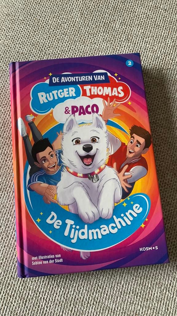 Rutger,Thomas&Paco De Tijdmachine, Ophalen of Verzenden, Zo goed als nieuw