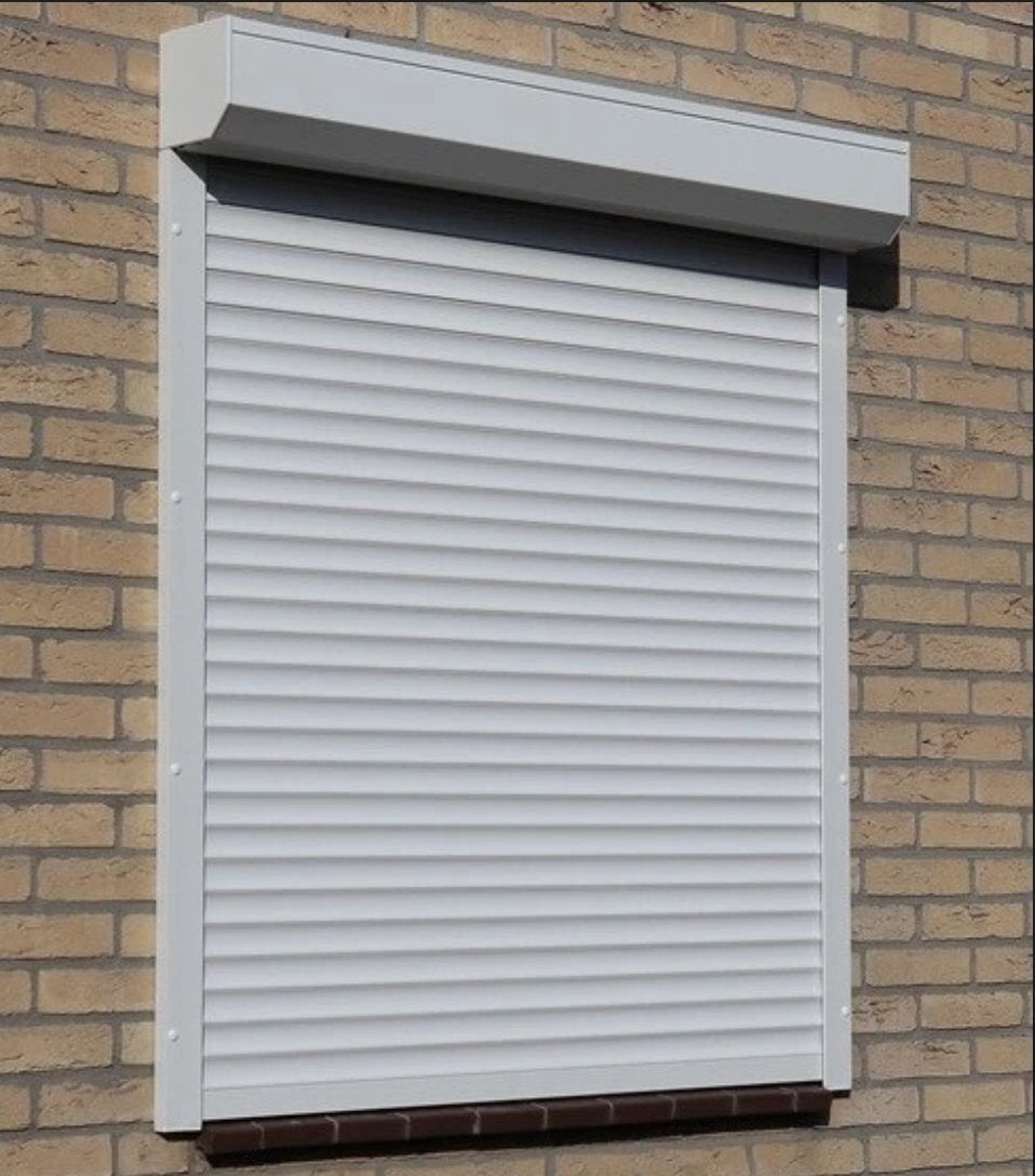 Nieuwe creme kleurige rolluiken te koop nog in doos, Ophalen of Verzenden, Zo goed als nieuw, Wit, Minder dan 100 cm