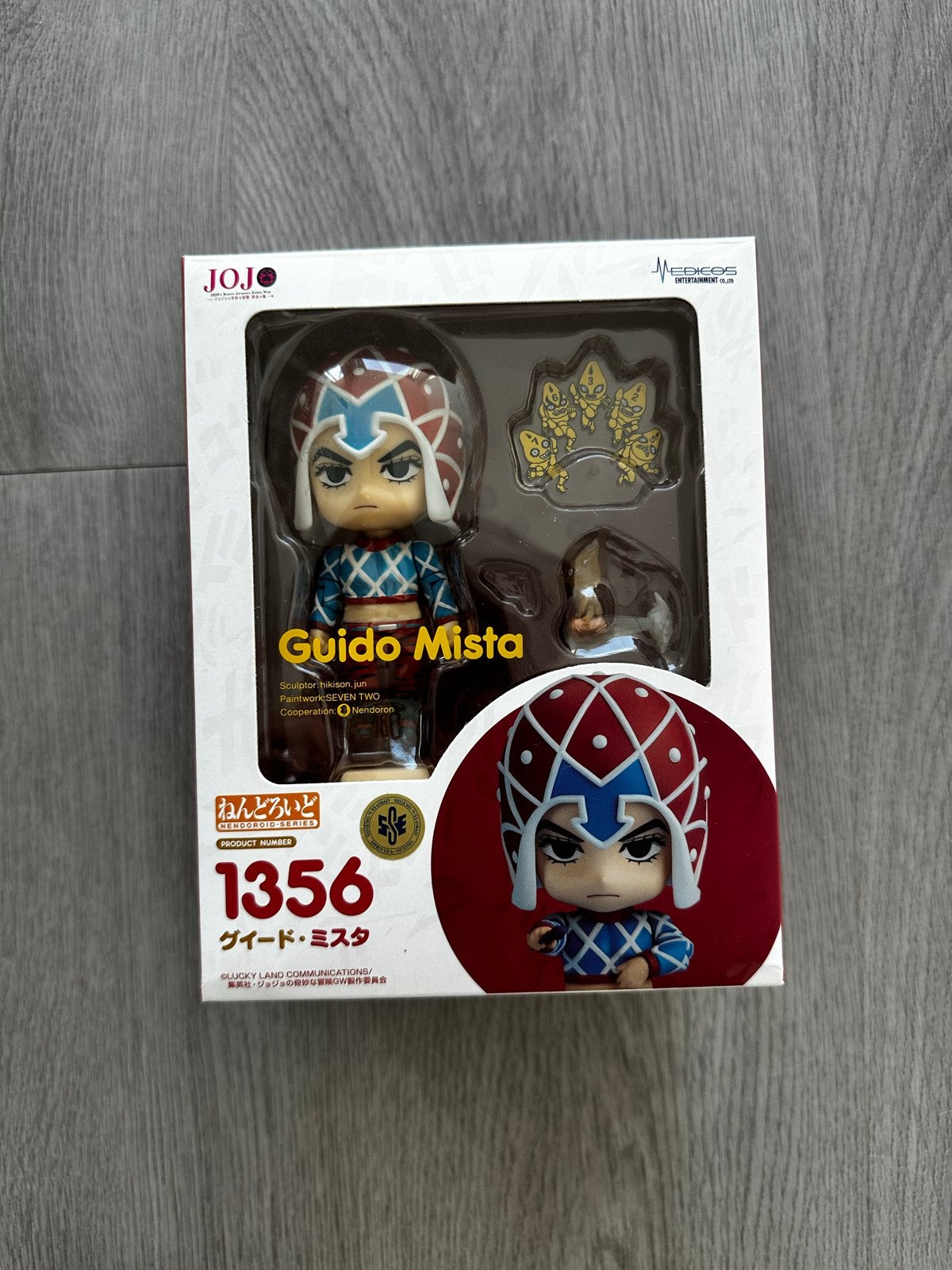 Jojo's Bizarre Adventure Guido Mista #1356 Nendoroid, Verzamelen, Ophalen of Verzenden, Zo goed als nieuw