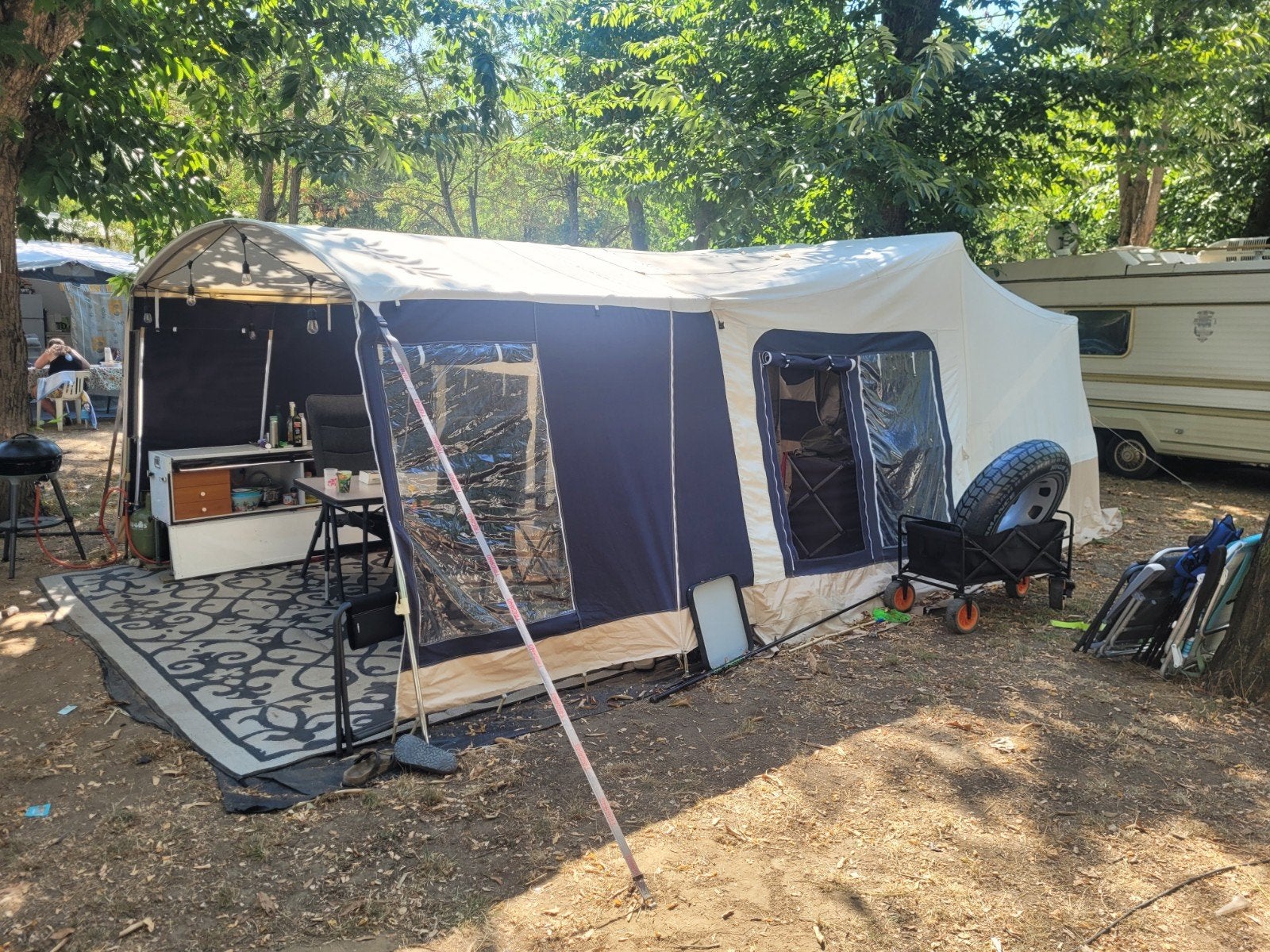 trigano odyssee gl 2018 vouwwagen, Caravans en Kamperen, Ophalen, Trigano, Aanwezig, Tot en met 6