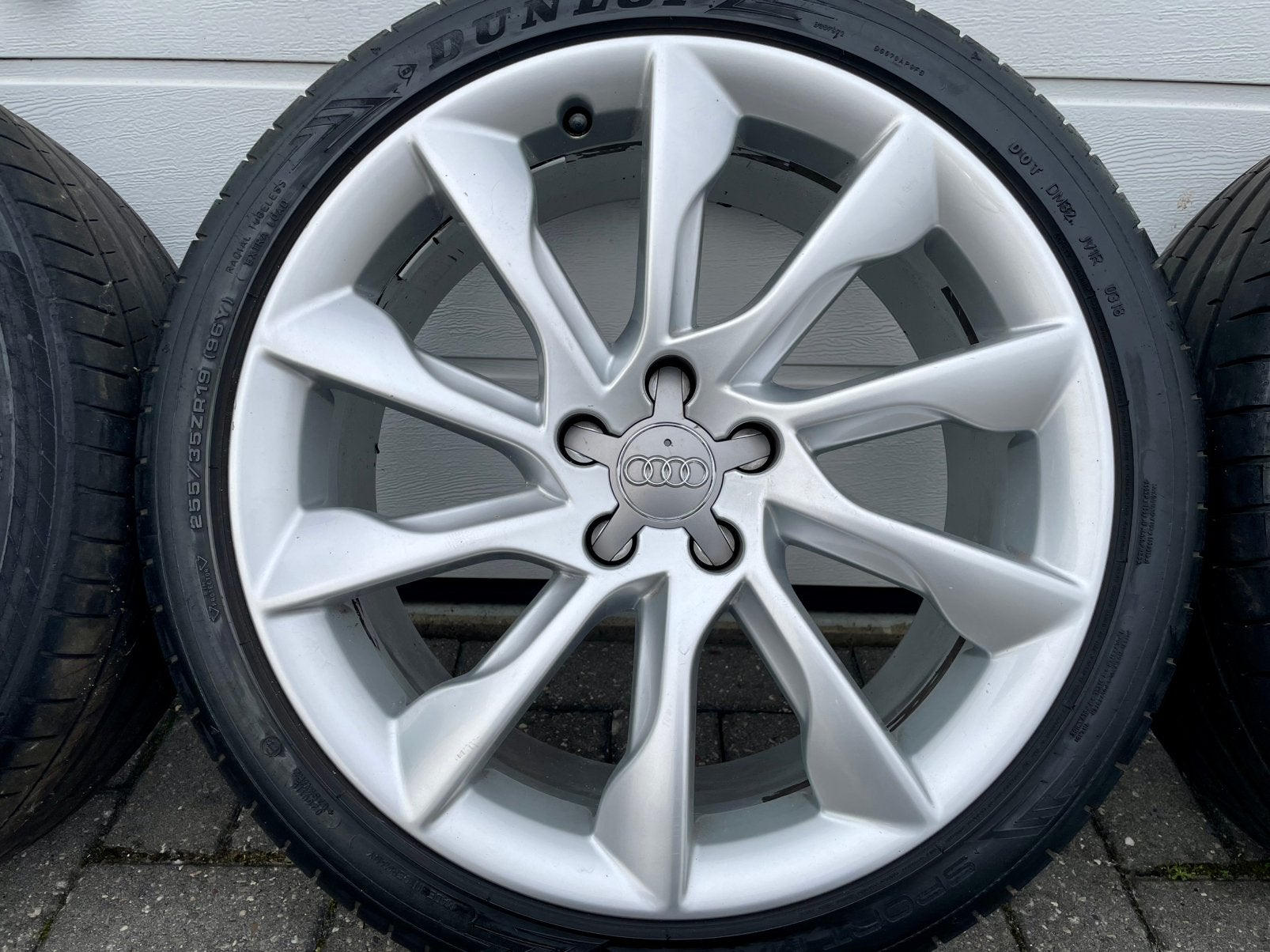19 Inch Originele Audi A5 S5 A4 B8 B9 Velgen 255/35/19 5x112, Auto-onderdelen, Banden en Velgen, 19 inch, 255 mm, Banden en Velgen
