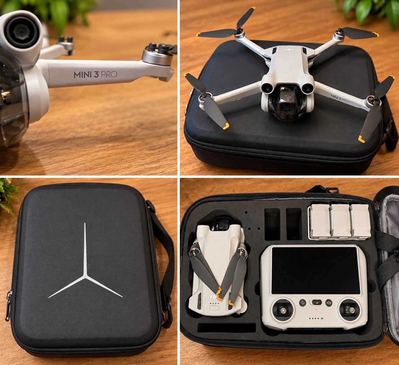 DJI Mini 3 Pro Drone met Smart Controller en Fly More Kit, Auto Follow, 30 tot 45 minuten, Cameradrone, 5 tot 10 kilometer