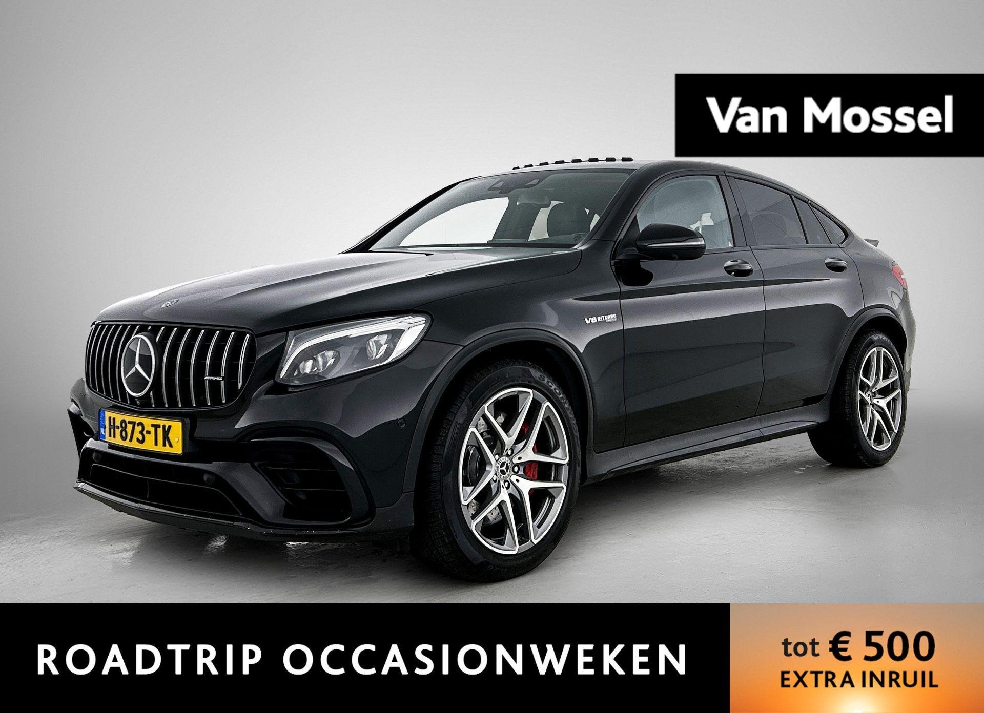Mercedes-Benz GLC-klasse Coupé AMG 63 S 4MATIC+ | PANORAMAD, Auto's, Automaat, Gebruikt, 510 pk, Leder