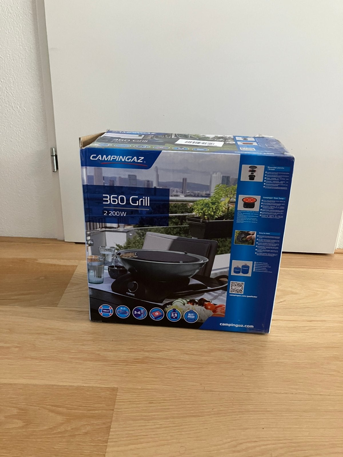 Campingaz tafelgrill, Ophalen, Nieuw