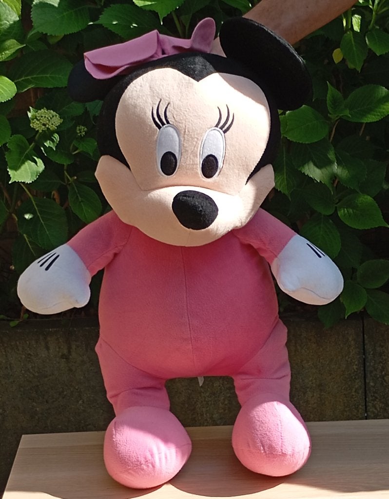 Disney - Pluche Minnie Mouse knuffel- 60cm, Verzamelen, Disney, Ophalen, Mickey Mouse, Zo goed als nieuw, Knuffel