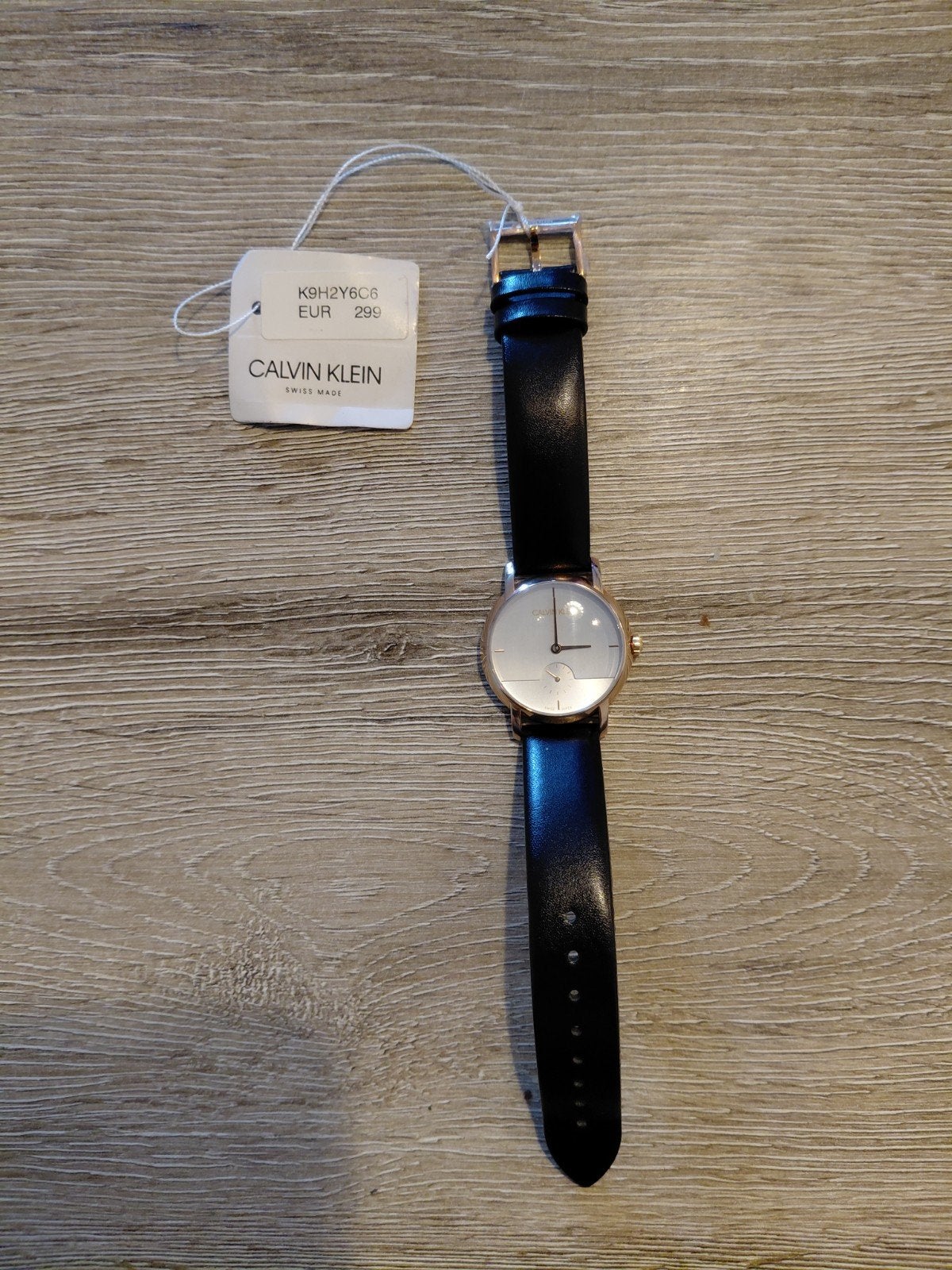 Calvin Klein horloge, Sieraden, Tassen en Uiterlijk, Ophalen, Nieuw, Staal, Overige merken