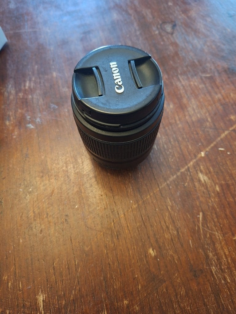 Canon zoom lens EF-S 18-55mm, Audio, Tv en Foto, Fotografie | Lenzen en Objectieven, Ophalen, 58 mm, Gebruikt, Canon