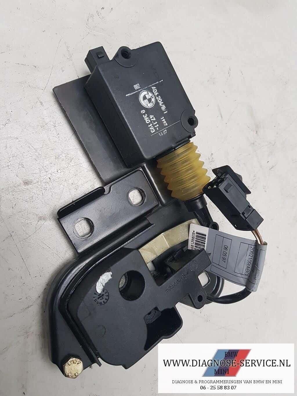 BMW E39 touring achterklep achterruit slot 8360193  8120419, Auto-onderdelen, Carrosserie en Plaatwerk, BMW, Gebruikt, Ophalen of Verzenden