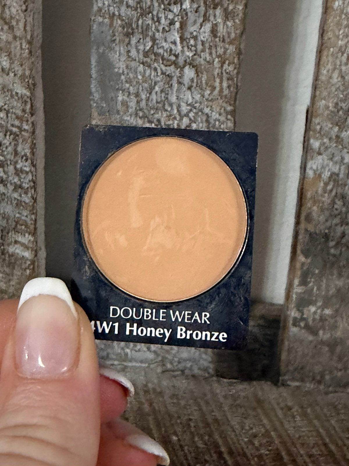 Estee Lauder Double Wear mini Poeder 4W1, Ophalen of Verzenden, Zo goed als nieuw, Beige, Gehele gezicht