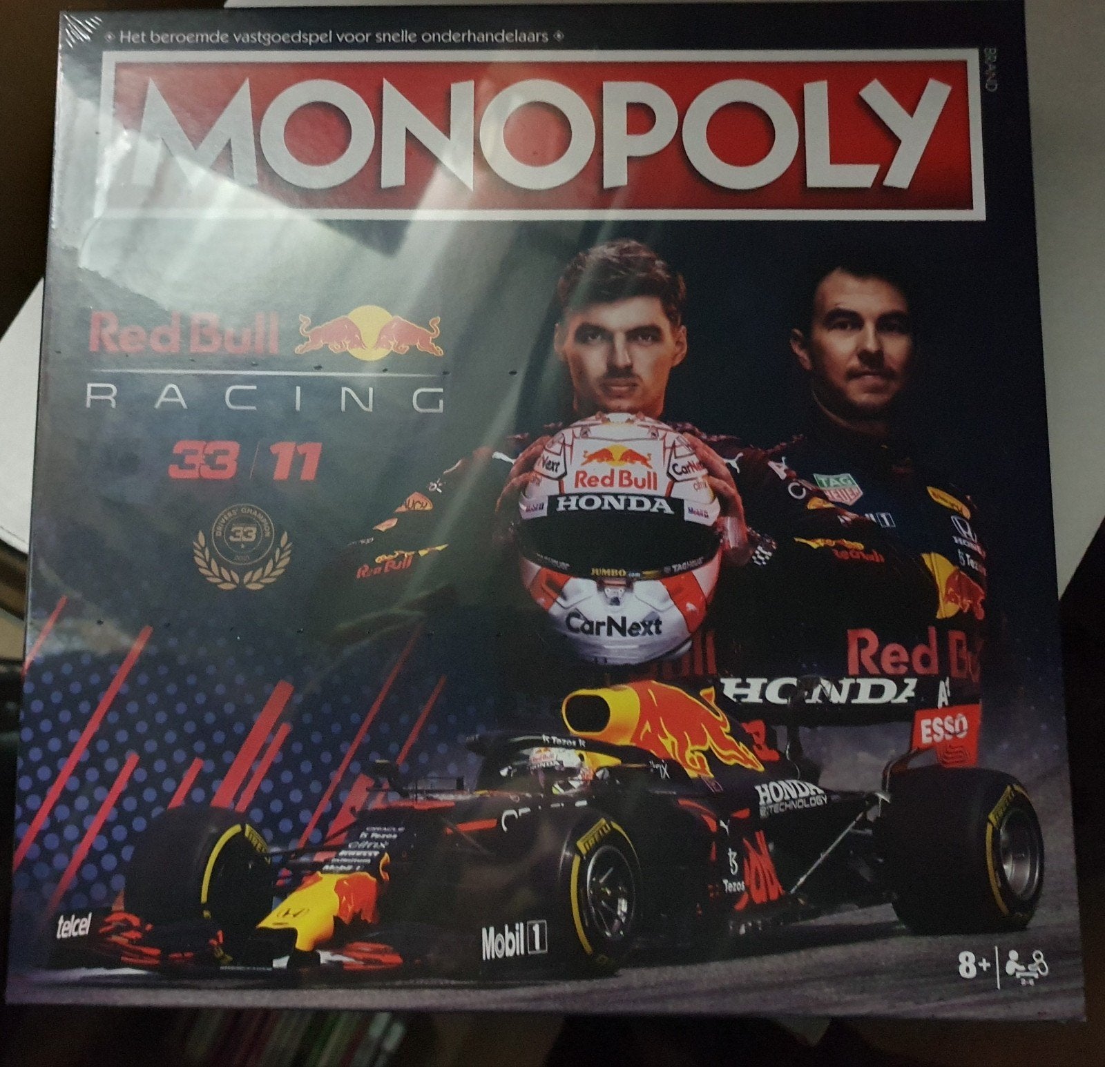 Monopoly Red Bull Racing, Ophalen of Verzenden, Nieuw