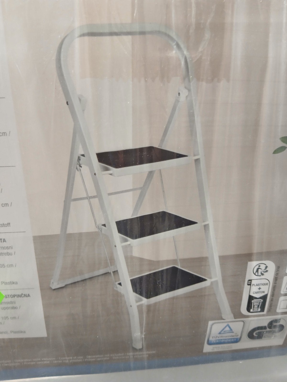 Trap 3 trede nieuw, Doe-het-zelf en Verbouw, Ladders en Trappen, Ophalen, Nieuw, Minder dan 2 meter