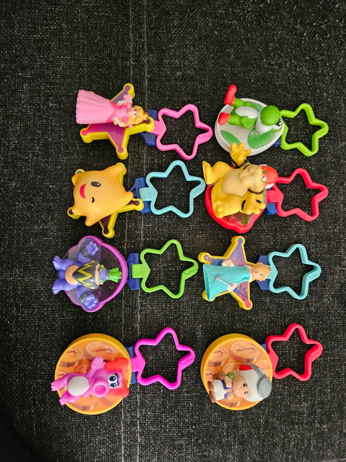 8 McDonald's Super Mario Bros. Movie Happy Meal Speeltjes, Ophalen, Zo goed als nieuw