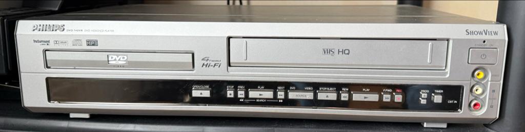 Philips DVD 740 VR DVD/VCR-combinatie, Audio, Tv en Foto, Ophalen of Verzenden, Gebruikt, Dvd-speler, Philips