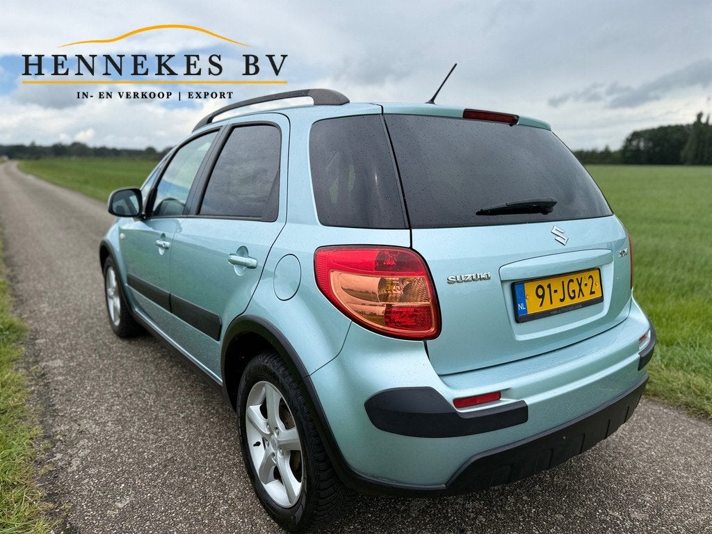 Suzuki SX4 1.6 Shogun Airco, Gebruikt, Zwart, 4 cilinders, 49 €/maand