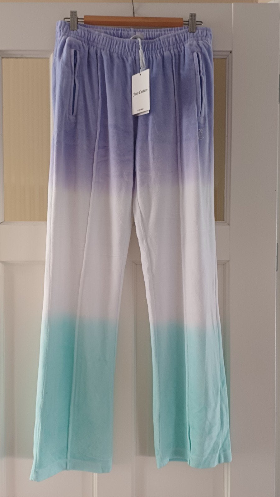 Juicy Couture Velours Ombre Trainingsbroek - Nieuw met label, Meerkleurig, Maat 42/44 (L), Nieuw, Ophalen of Verzenden