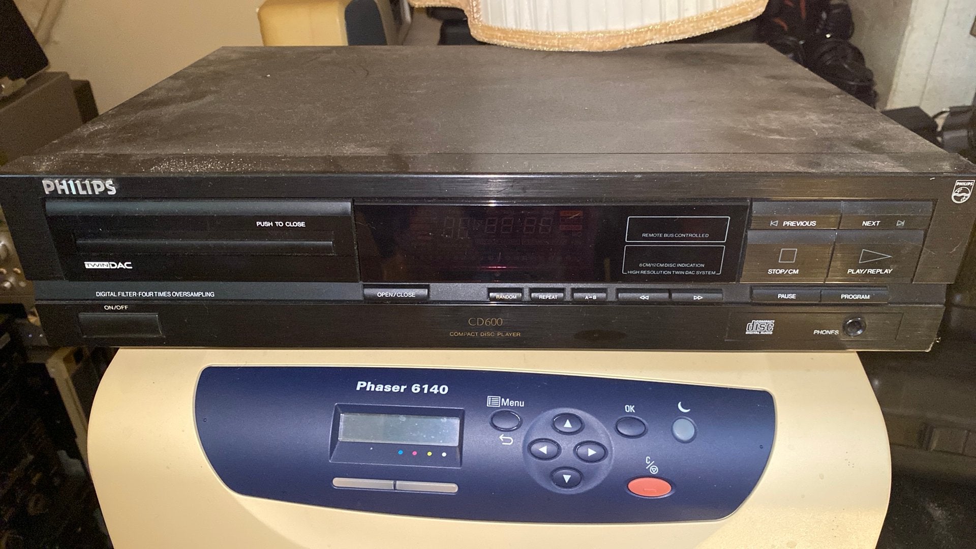 Philips CD600 cd speler, Ophalen of Verzenden, Gebruikt, Philips