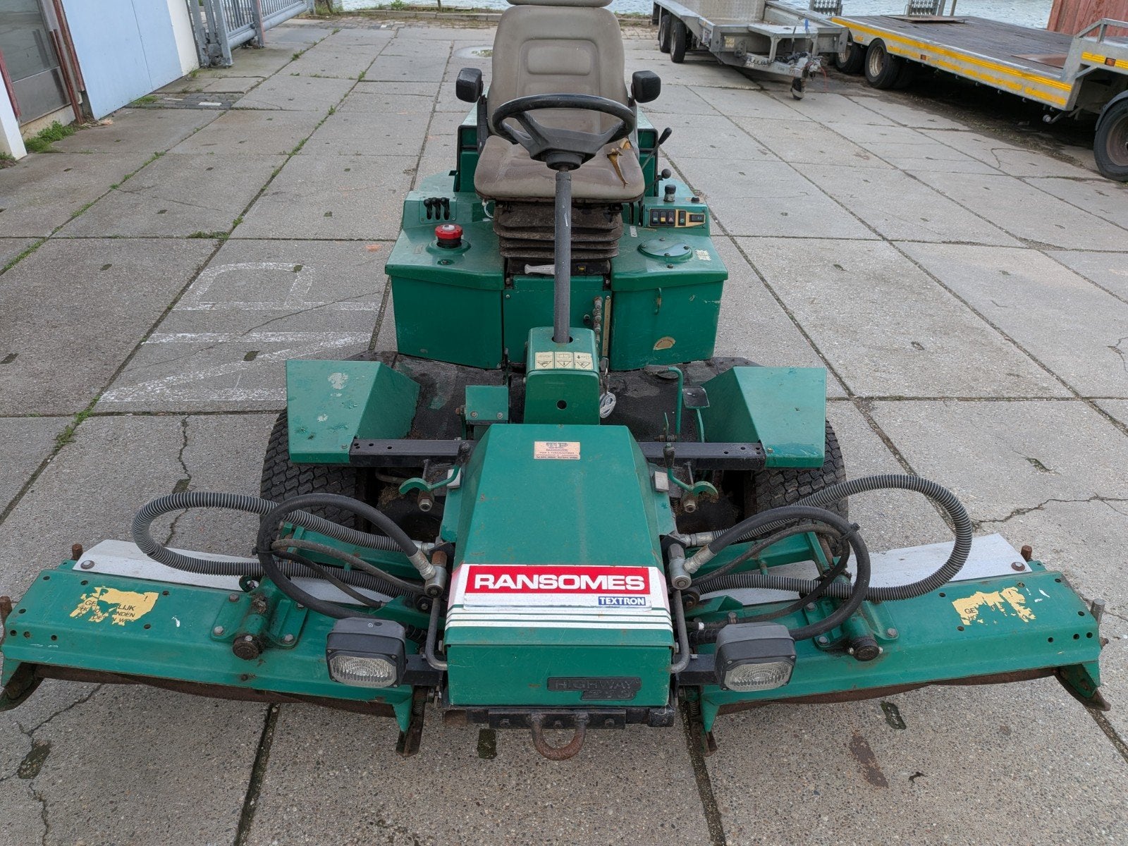 Ransomes Highway 213 Kooimesmaaier - Goed Onderhouden, Gebruikt, Ransomes, Ophalen of Verzenden, Benzine-grasmaaier