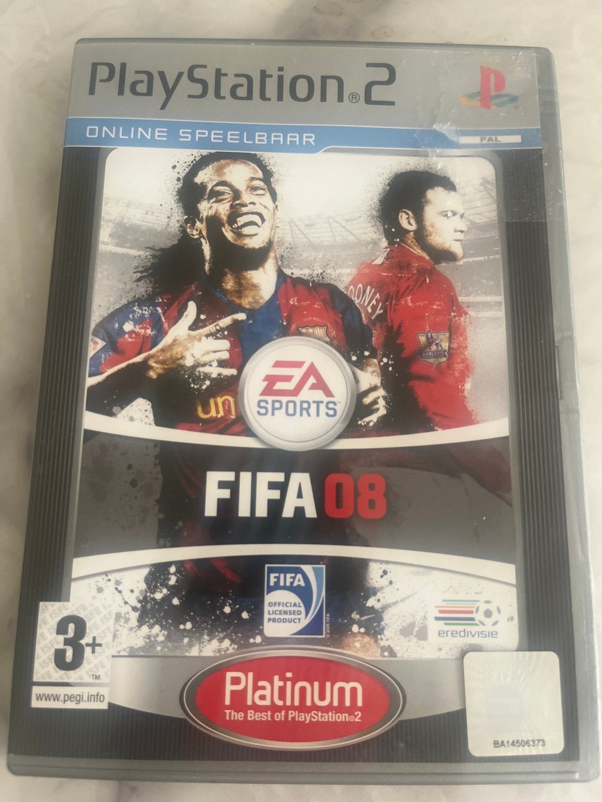 FIFA 08 Platinum PlayStation 2 (PS2) Voetbalspel, Gebruikt, 2 spelers, Eén computer, Ophalen of Verzenden