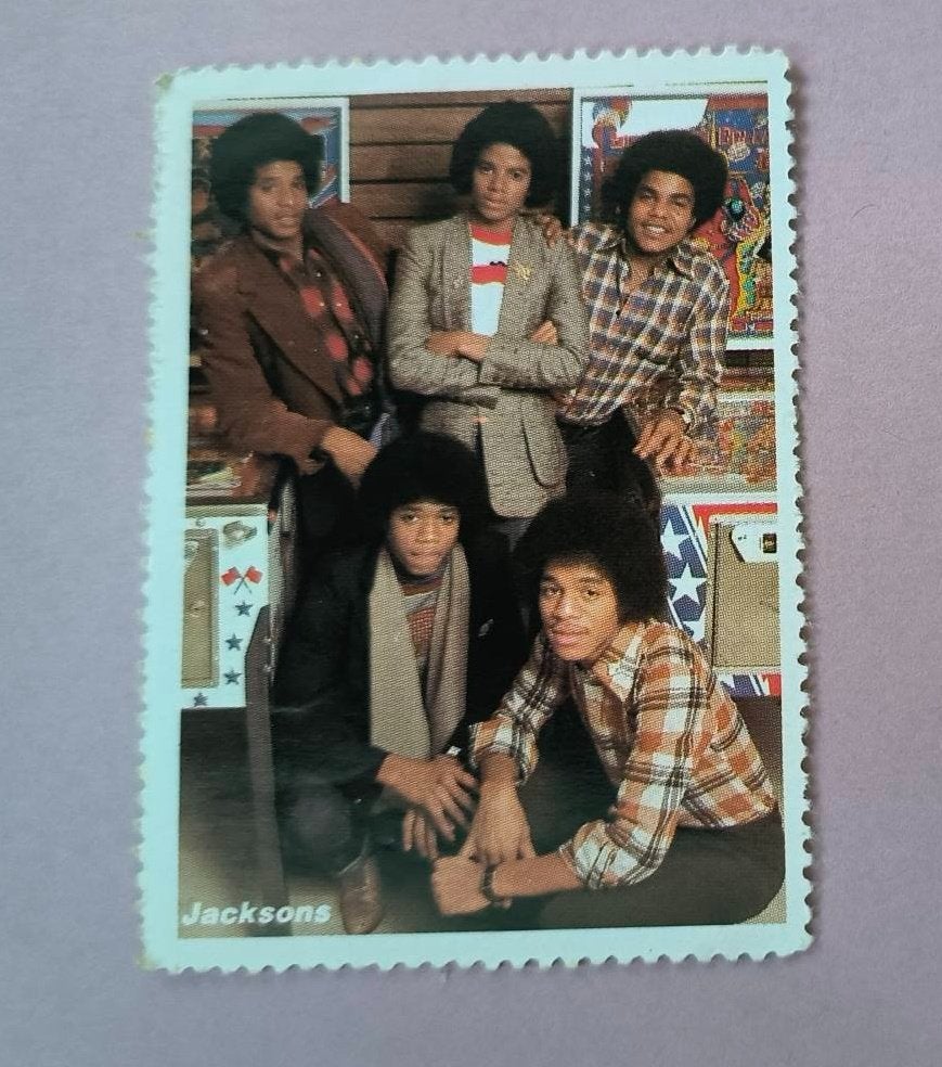 Popfoto zegel the Jacksons, Ophalen of Verzenden, Nieuw, Foto of Kaart