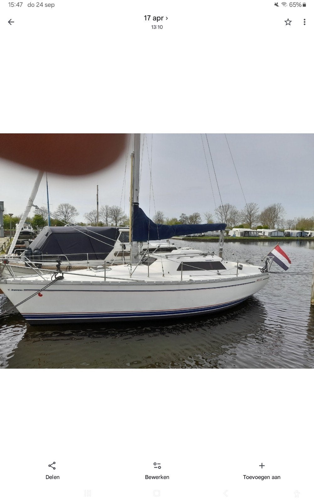 Jeanneau Fantasia 27 - Zeilklaar en goed onderhouden, Watersport en Boten, Gebruikt, Binnenboordmotor, 1.80 meter, Diesel