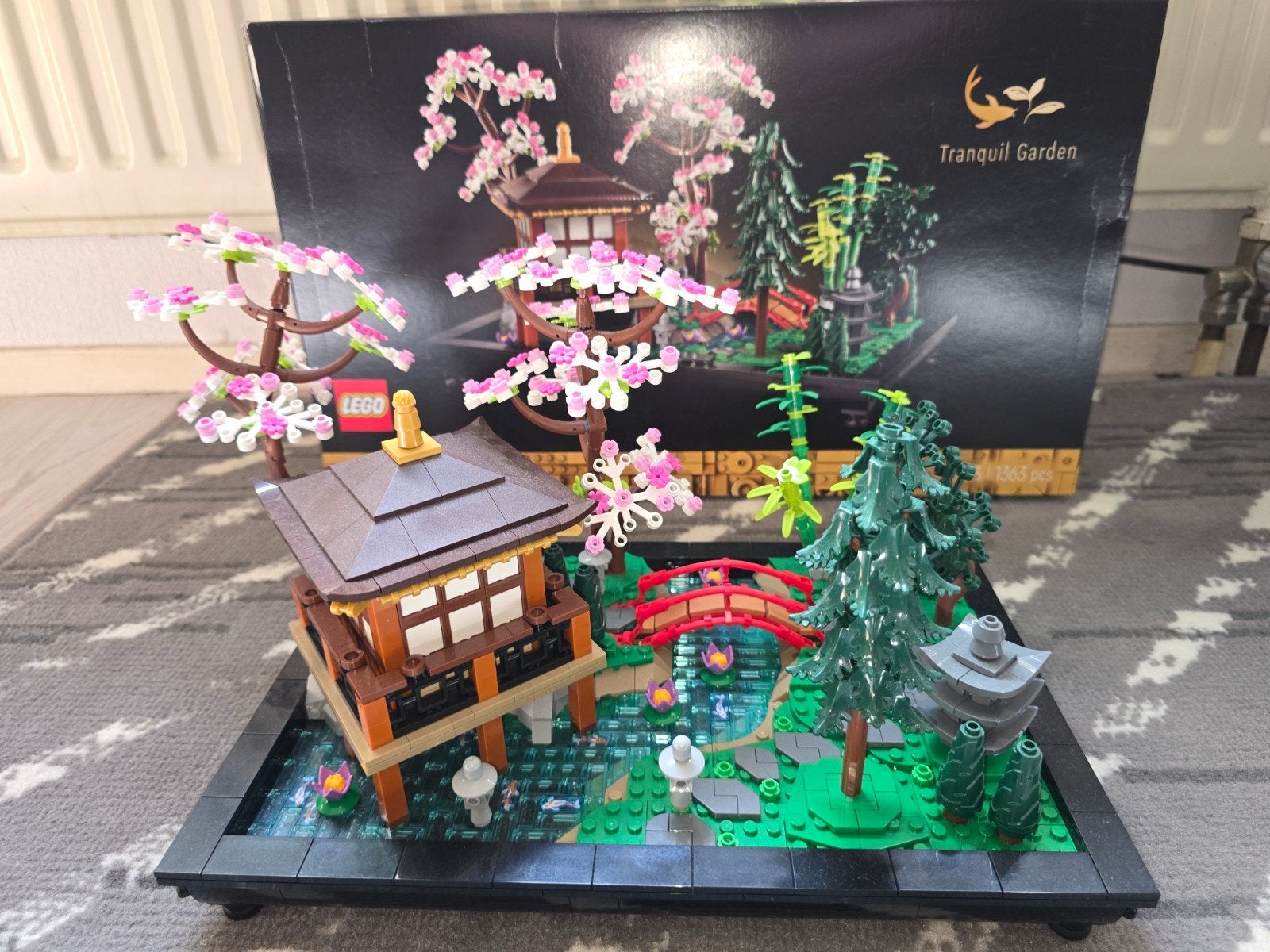LEGO Icons 10315 Botanische Collectie: Vredige Tuin, Kinderen en Baby's, Ophalen, Inclusief instructies, Lego, Zo goed als nieuw