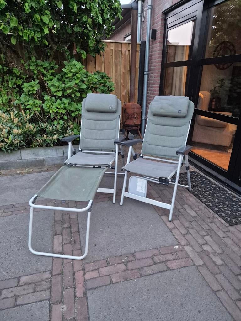 Human Nature campingstoelen met voetensteun, Caravans en Kamperen, Ophalen of Verzenden