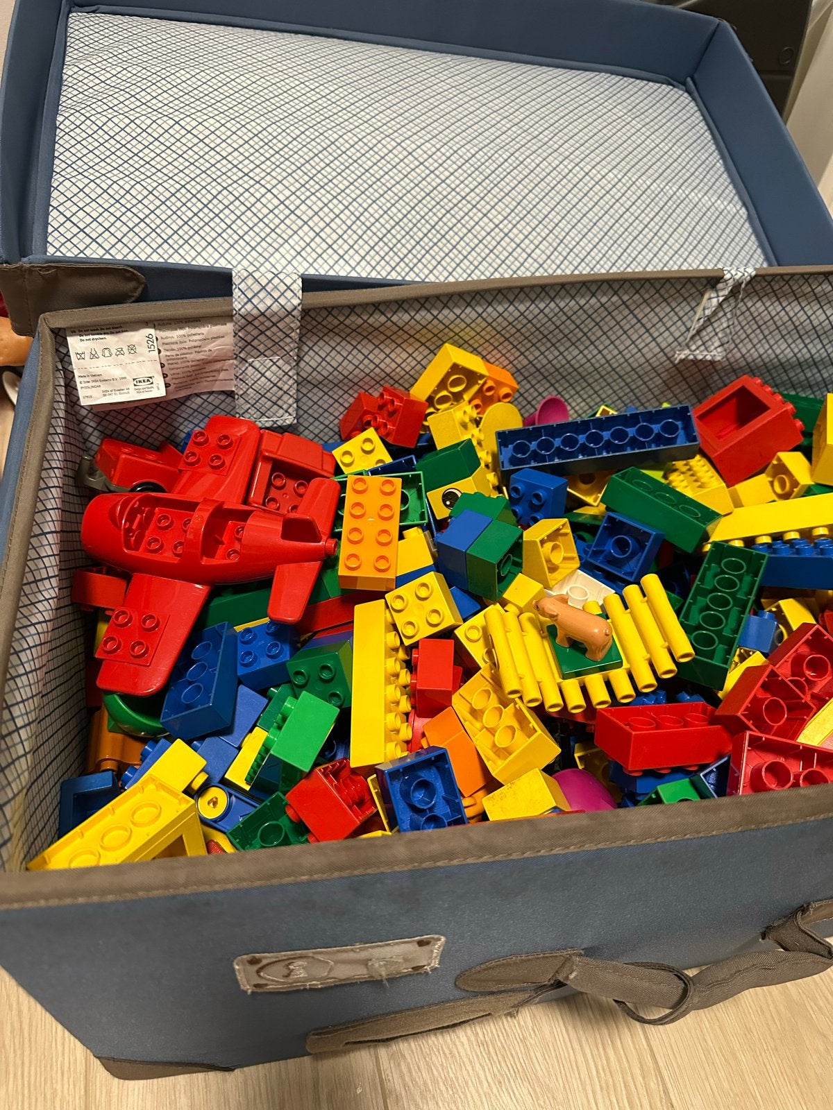Grote partij LEGO Duplo blokken en onderdelen, Ophalen, Gebruikt, Losse stenen, Duplo