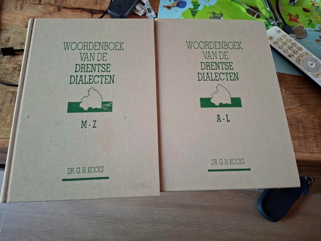 Woordenboek van de Drentse Dialecten (A-L & M-Z), Boeken, Woordenboeken, Ophalen of Verzenden, Zo goed als nieuw, Dr. G.H. Kocks