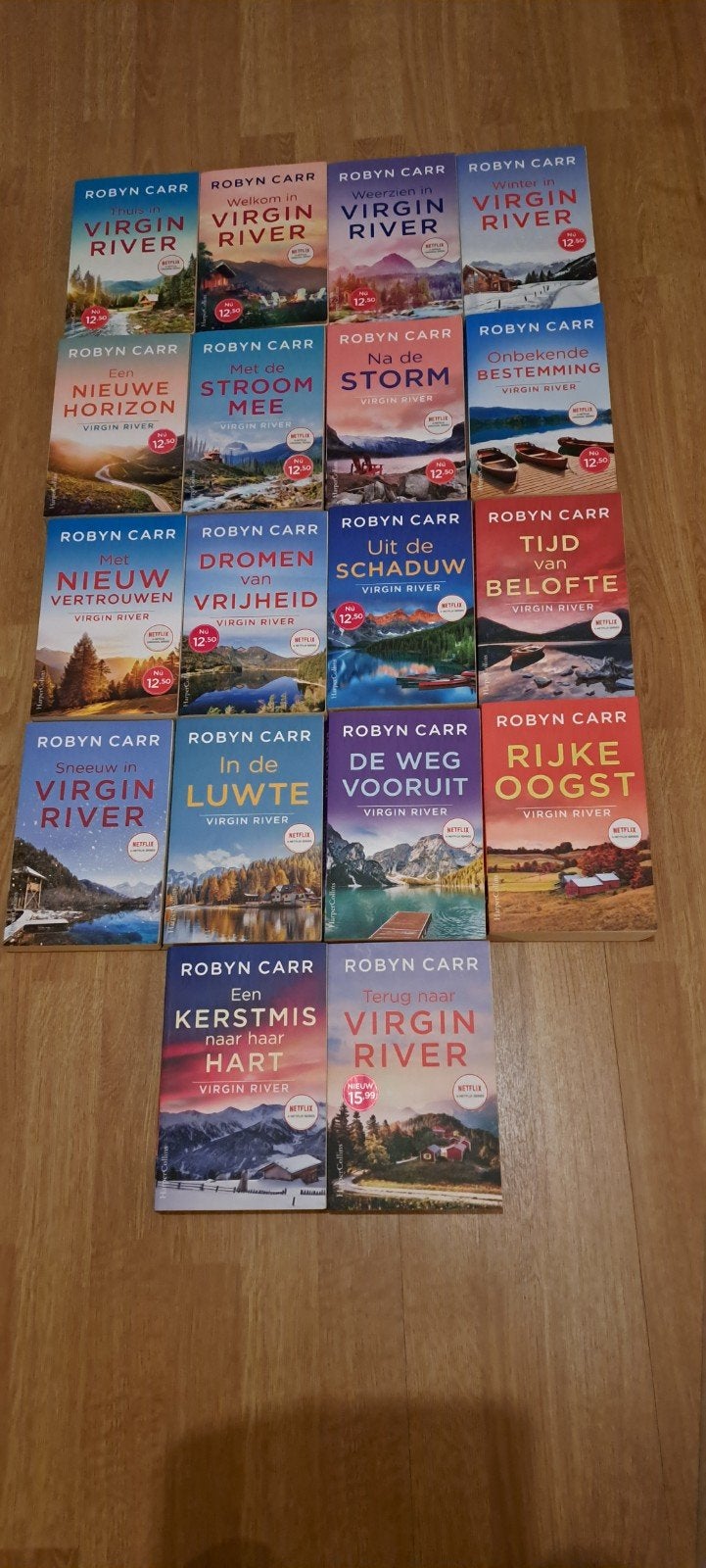 Robyn Carr - Virgin River boekenreeks (15 boeken), Ophalen of Verzenden, Zo goed als nieuw, Robyn Carr, Nederland