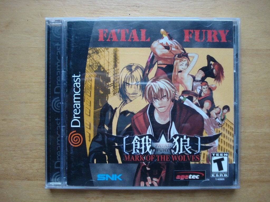 Fatal fury mark of the wolves sega dreamcast, 1 speler, Racen en Vliegen, Ophalen of Verzenden, Zo goed als nieuw