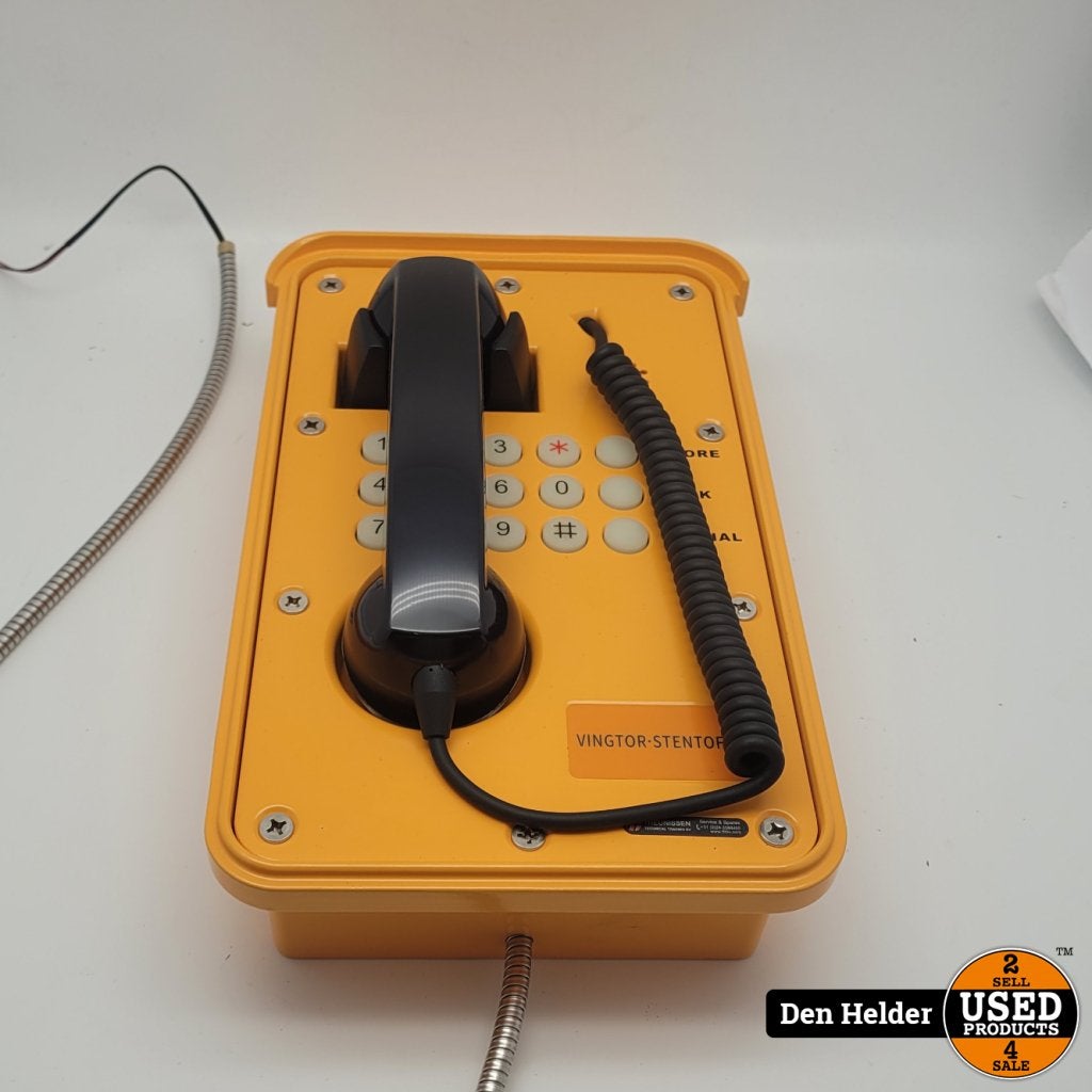 Vingtor Stentofon 2213000100 Bouwtelefoon - In Nette Staat, Flex Ltd., Zo goed als nieuw, https://flex.com/contact-us, Nobelstraat 10, 5807 GA Oostrum LB, Limburg, Nederland