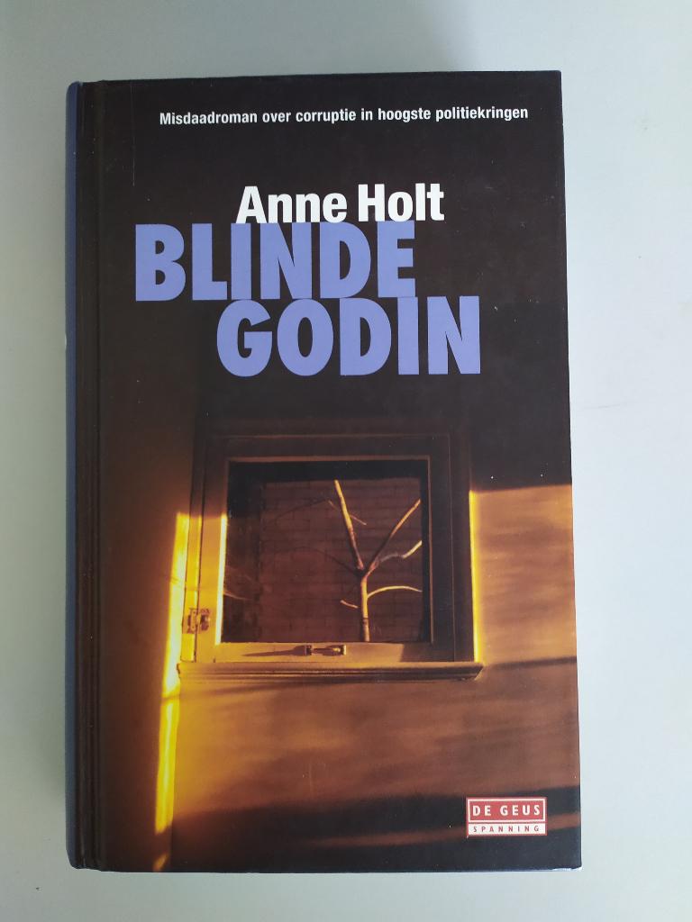 Anne Holt, Blinde Godin, Boeken, Ophalen of Verzenden, Zo goed als nieuw