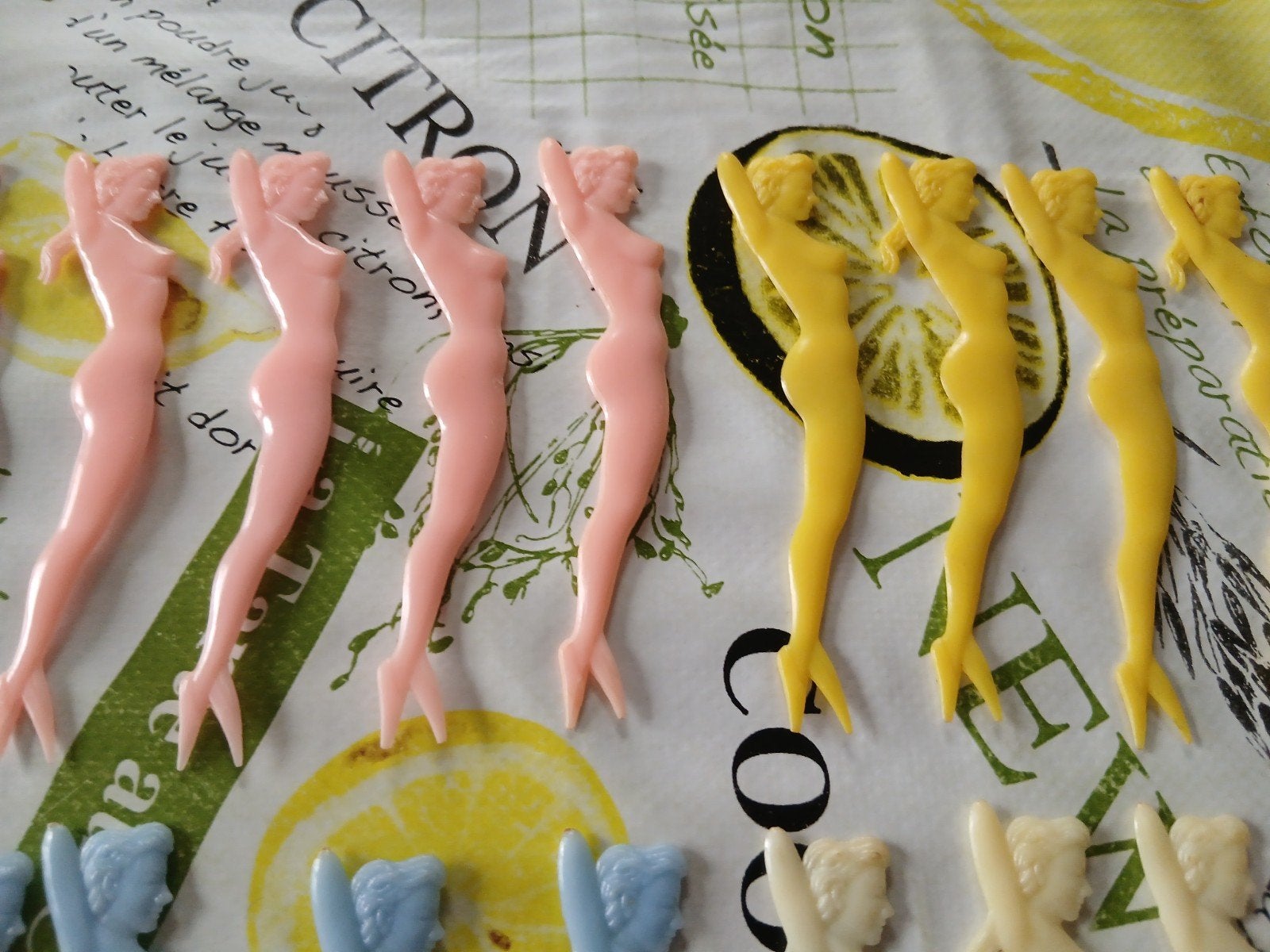 vintage cocktailprikkers van plastic party Girls, Ophalen of Verzenden, Overige